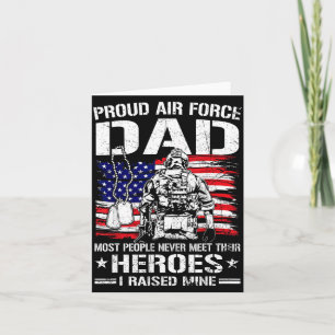 Trotse air force vader hief helden vlag luchtmacht kaart