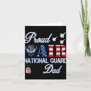 Trotse Air National Guard Vader Air Force Veterane Kaart
