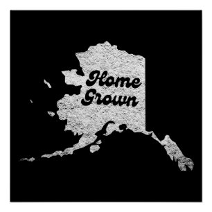 trotse Alask State home grown Kaart Overzicht Rock