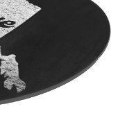 trotse Alask State love Map Outline Rocky Map AK Snijplank (Hoek)