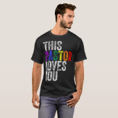 Trotse Ally Gay Parade T-shirt (Voorkant volledig)