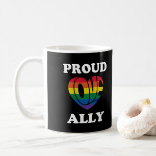 Trotse Ally LGBTQ Pride Koffiemok