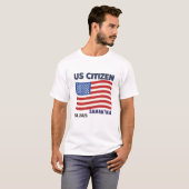 Trotse Amerikaan – Burgerschapsdag T-shirt (Voorkant volledig)