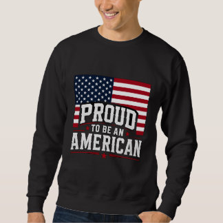 Trotse Amerikaan Patriotische Vlag Basic Trui