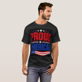 Trotse Amerikaan T-shirt (Voorkant volledig)
