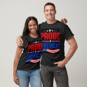 Trotse Amerikaan T-shirt (Unisex)