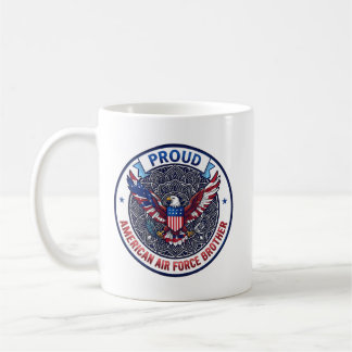Trotse Amerikaanse luchtmachtbroeder Koffiemok