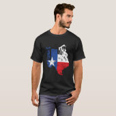 Trotse Amerikaanse oliewerker Olieveld Man Workers T-shirt (Voorkant volledig)