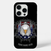 Trotse Amerikaanse Patriot (gepersonaliseerd) Case-Mate iPhone Case (Achterkant)