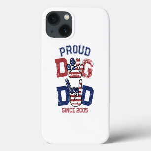 Trotse Amerikaanse USA Huisdier Hond Vader Liefheb Case-Mate iPhone Case