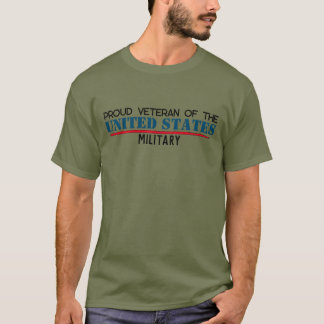 Trotse Amerikaanse veteraan T-shirt