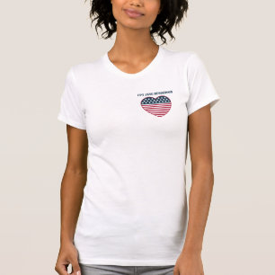Trotse Amerikaanse veteraan! T-shirt