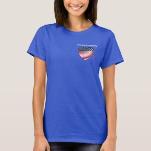 Trotse Amerikaanse veteraan! T-shirt