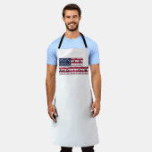 Trotse Amerikaanse vlag 4 juli Schort (Gedragen)