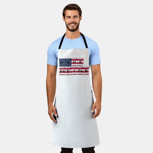 Trotse Amerikaanse vlag 4 juli Schort (Gedragen)