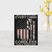 Trotse Amerikaanse vlag Veteraan Pistool Rechten T Kaart (Gele Bloem)