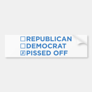 Trotse Amerikaner te zijn Bumpersticker
