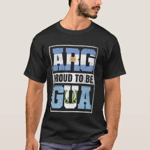 Trotse Argentijnse Guatemala Mix Argentinië Guatem T-shirt