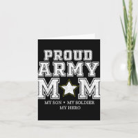 Trotse Army Moeder Mijn Zoon, Mijn Soldaat, Mijn H