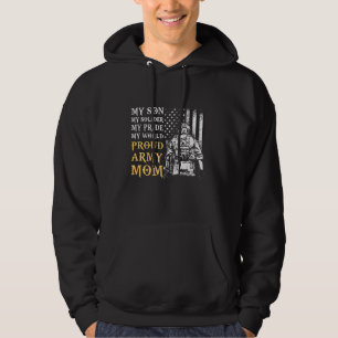 Trotse Army Moeder Mijn Zoon - Mijn Soldaat NL - V Hoodie