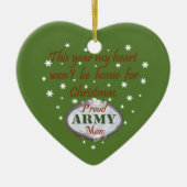 Trotse Army Mom Ornament (Voorkant)