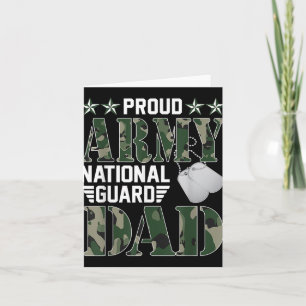 Trotse Army National Guard vader militair gezin ve Kaart