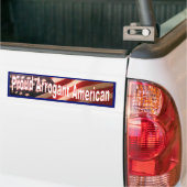 Trotse arrogante Amerikaanse bumpersticker (Op Truck)