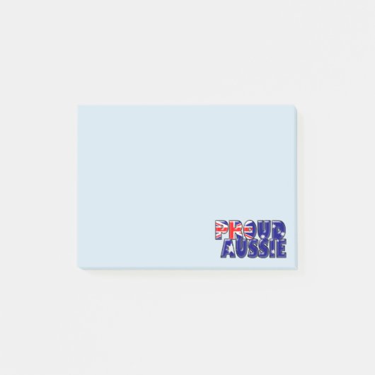 trotse Aussie - Post-it-Notes-pad Post-it® Notes (Voorkant)