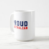Trotse Australiër Koffiemok (Voorkant links)