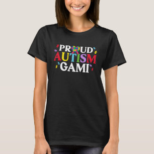 Trotse Autisme Gami Overeenkomende Familie Autisme T-shirt
