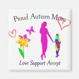 Trotse autisme-moeder magneet