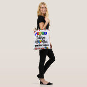 Trotse autisme-oma boodschappentas tote bag (Op model)