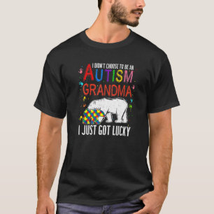 Trotse autisme-oma Matching familie autisme bewust T-shirt