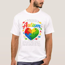 Trotse autisme opa Autisme bewustzijn Opa