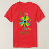 trotse autisme opa Sunflower T-shirt (Design voorkant)