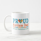 Trotse autisme papa koffiemok (Links)