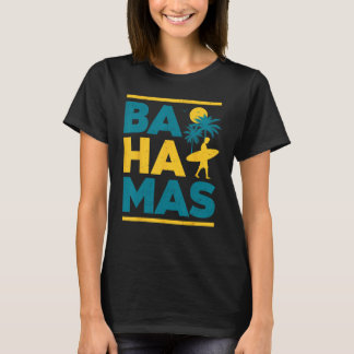 Trotse Bahama's Vlag Gift Idee Nassau desi T-shirt
