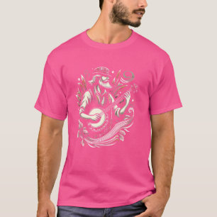 Trotse banjospeler Country Music Cool Guy met een T-shirt