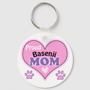 Trotse Basenji Moeder Sleutelhanger