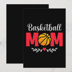 Trotse Basketbal Moeder 2026 Wedstrijd Dag Sfeer 2 Feestdagenkaart