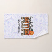Trotse basketbal moeder - Court-Side Champion Bad Handdoek (Handdoek)