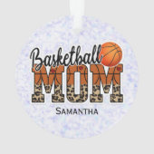 Trotse basketbal moeder - Court-Side Champion Ornament (achterkant)
