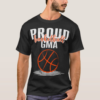Trotse basketbal oma basketbalspeler t-shirt