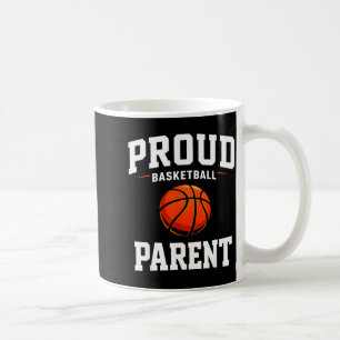 Trotse basketbalouder grappige moeder vader veld w koffiemok
