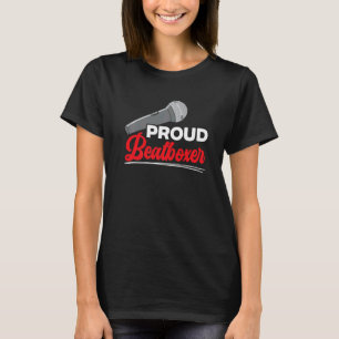 Trotse Beatboxer Muziek Geluid Beat Maker Beatboxi T-shirt