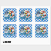 Trotse Beiers Amerikaanse Stickers (Vel)