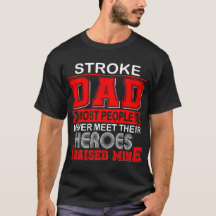 Trotse Beroerte Papa Die Ik Heb Opgevoed T-shirt