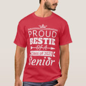 Trotse Bestie van klasse 2023 Senior Beste Vriend  T-shirt (Voorkant)