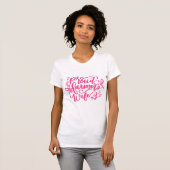 Trotse Boerin Vrouw T-shirt (Voorkant volledig)