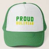 Trotse Boliviaan Trucker Pet (Voorkant)